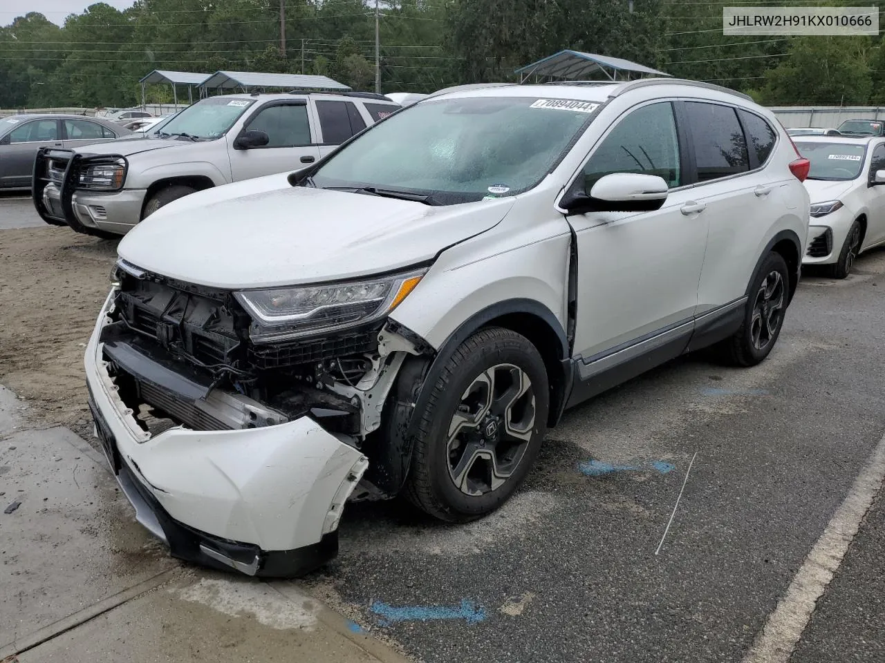 2019 Honda Cr-V Touring VIN: JHLRW2H91KX010666 Lot: 70894044