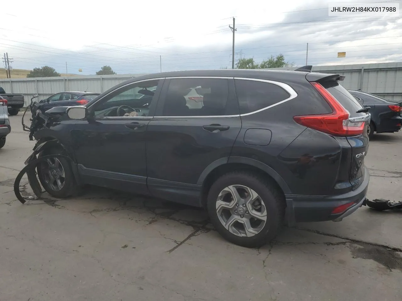 2019 Honda Cr-V Exl VIN: JHLRW2H84KX017988 Lot: 71082134