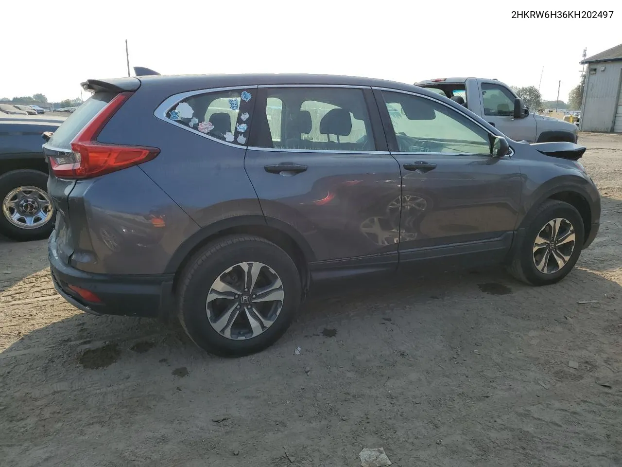 2019 Honda Cr-V Lx VIN: 2HKRW6H36KH202497 Lot: 71086384