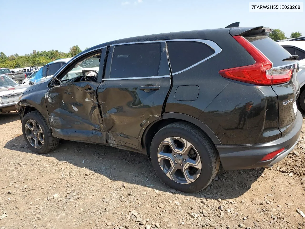 2019 Honda Cr-V Ex VIN: 7FARW2H55KE028208 Lot: 71114614