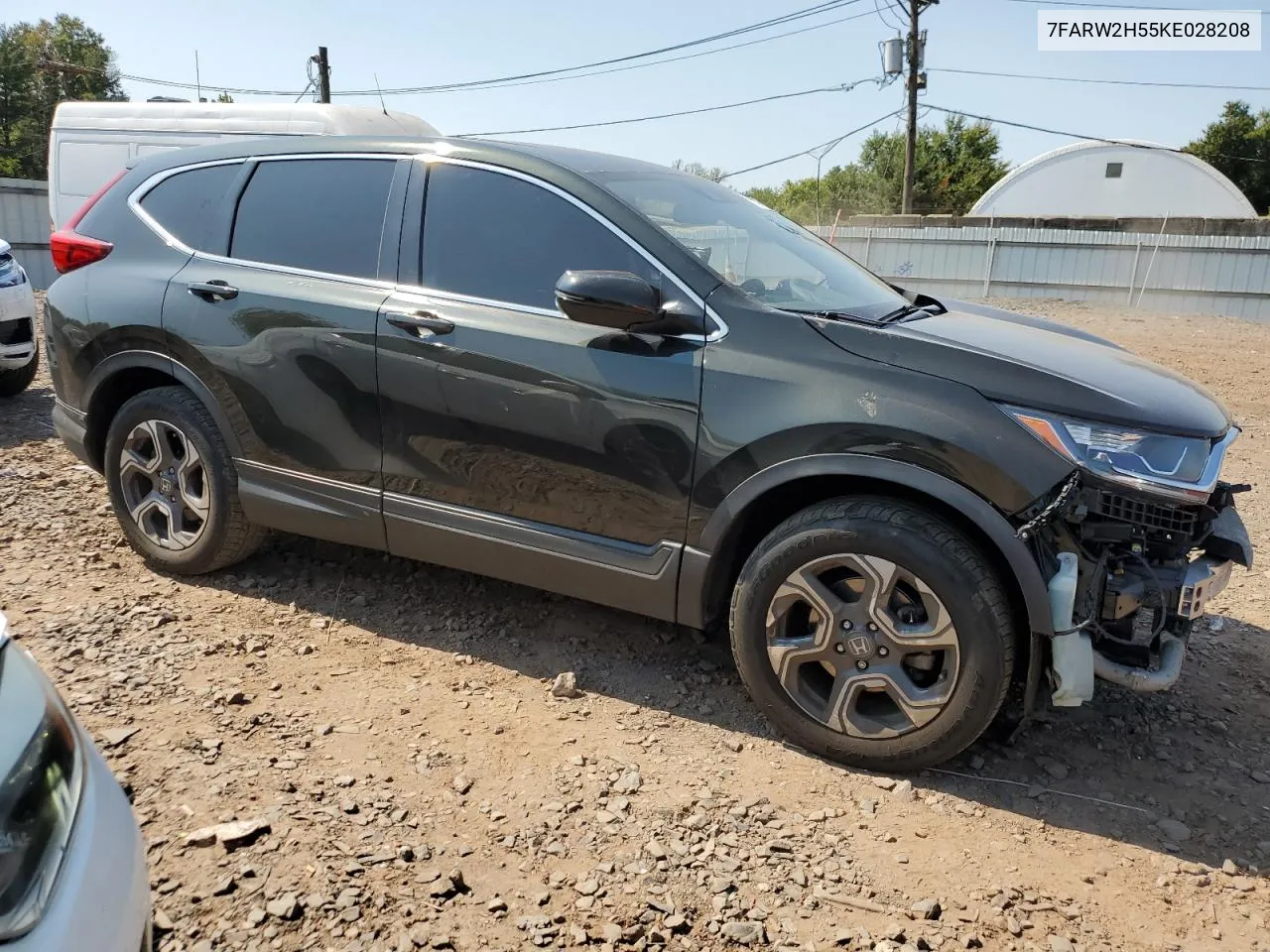 2019 Honda Cr-V Ex VIN: 7FARW2H55KE028208 Lot: 71114614