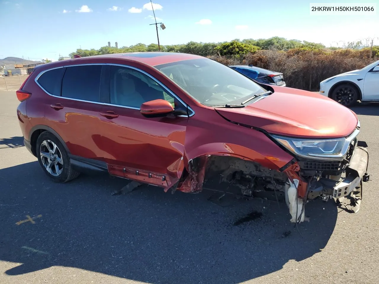 2HKRW1H50KH501066 2019 Honda Cr-V Ex