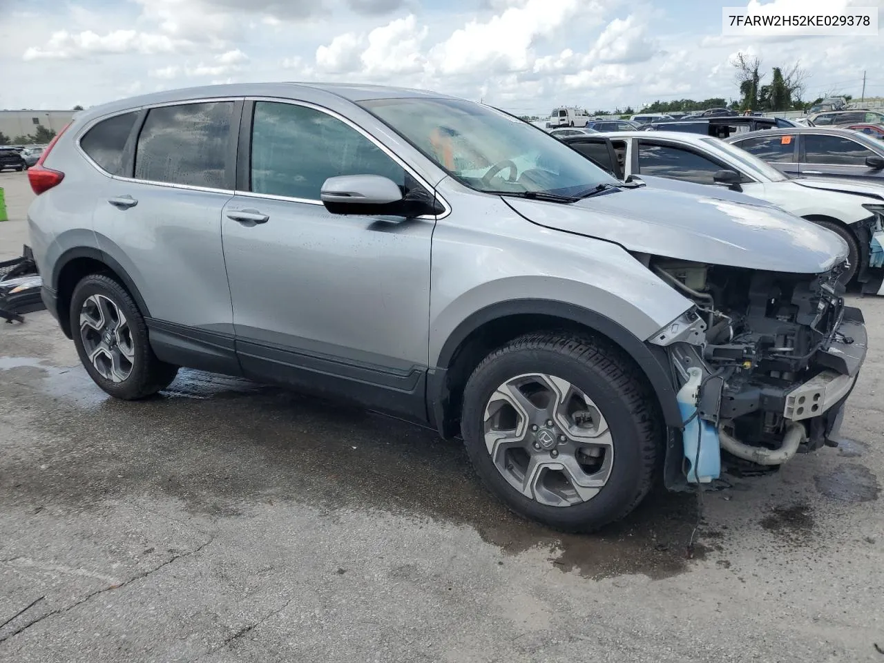 2019 Honda Cr-V Ex VIN: 7FARW2H52KE029378 Lot: 71212144