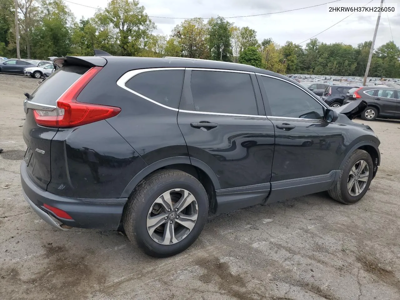 2019 Honda Cr-V Lx VIN: 2HKRW6H37KH226050 Lot: 71213734