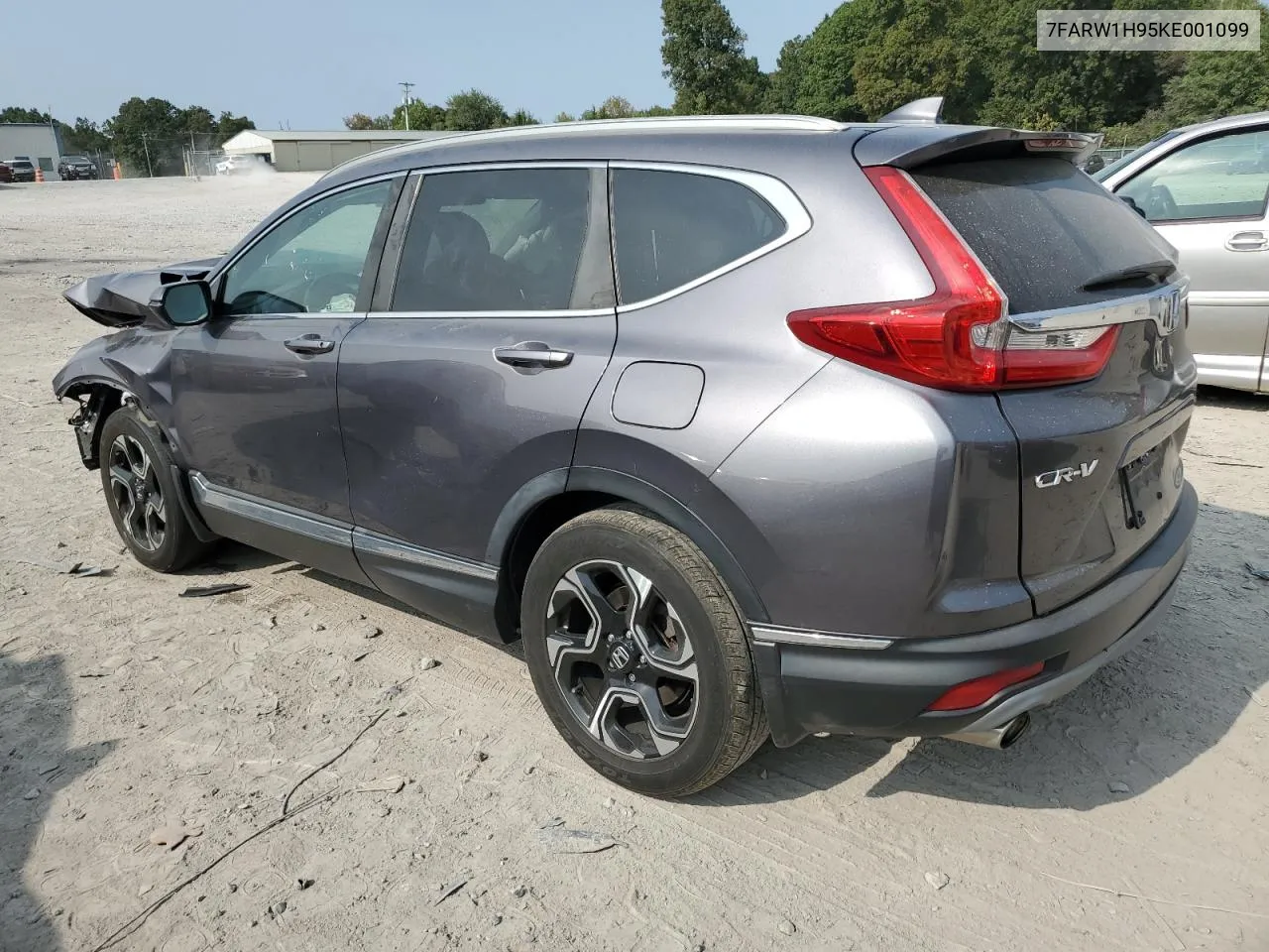 2019 Honda Cr-V Touring VIN: 7FARW1H95KE001099 Lot: 71233474