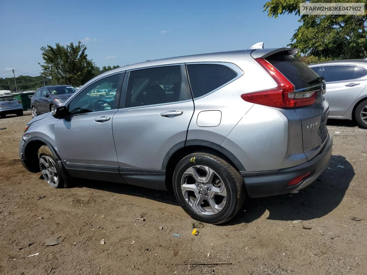 2019 Honda Cr-V Exl VIN: 7FARW2H83KE047902 Lot: 71263674