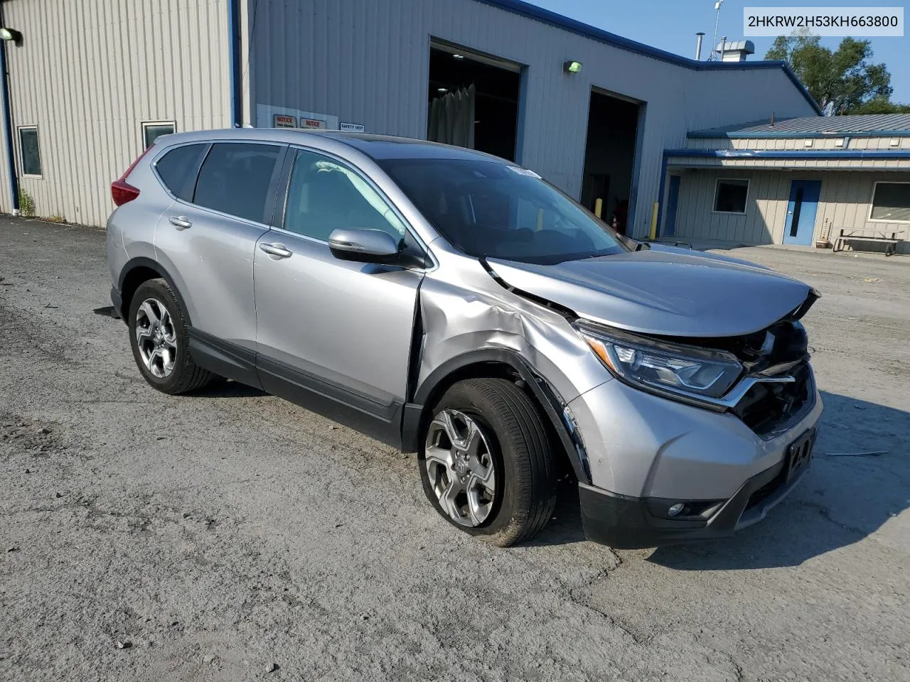 2HKRW2H53KH663800 2019 Honda Cr-V Ex