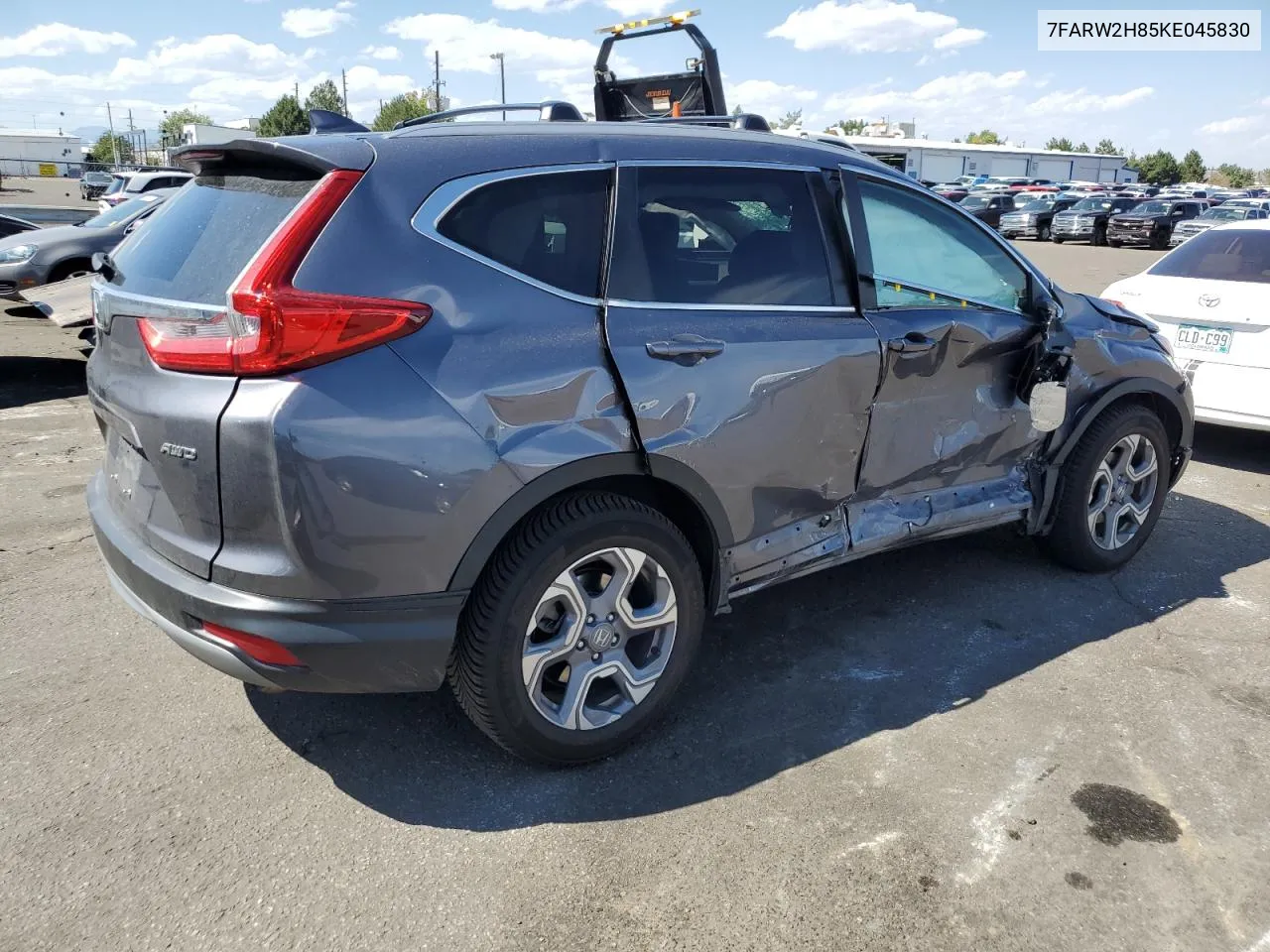 2019 Honda Cr-V Exl VIN: 7FARW2H85KE045830 Lot: 71408864