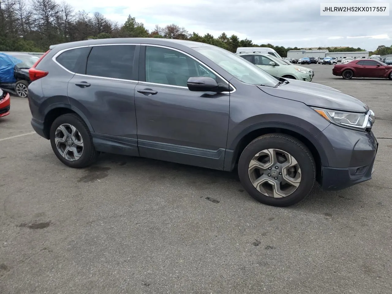 2019 Honda Cr-V Ex VIN: JHLRW2H52KX017557 Lot: 71435304