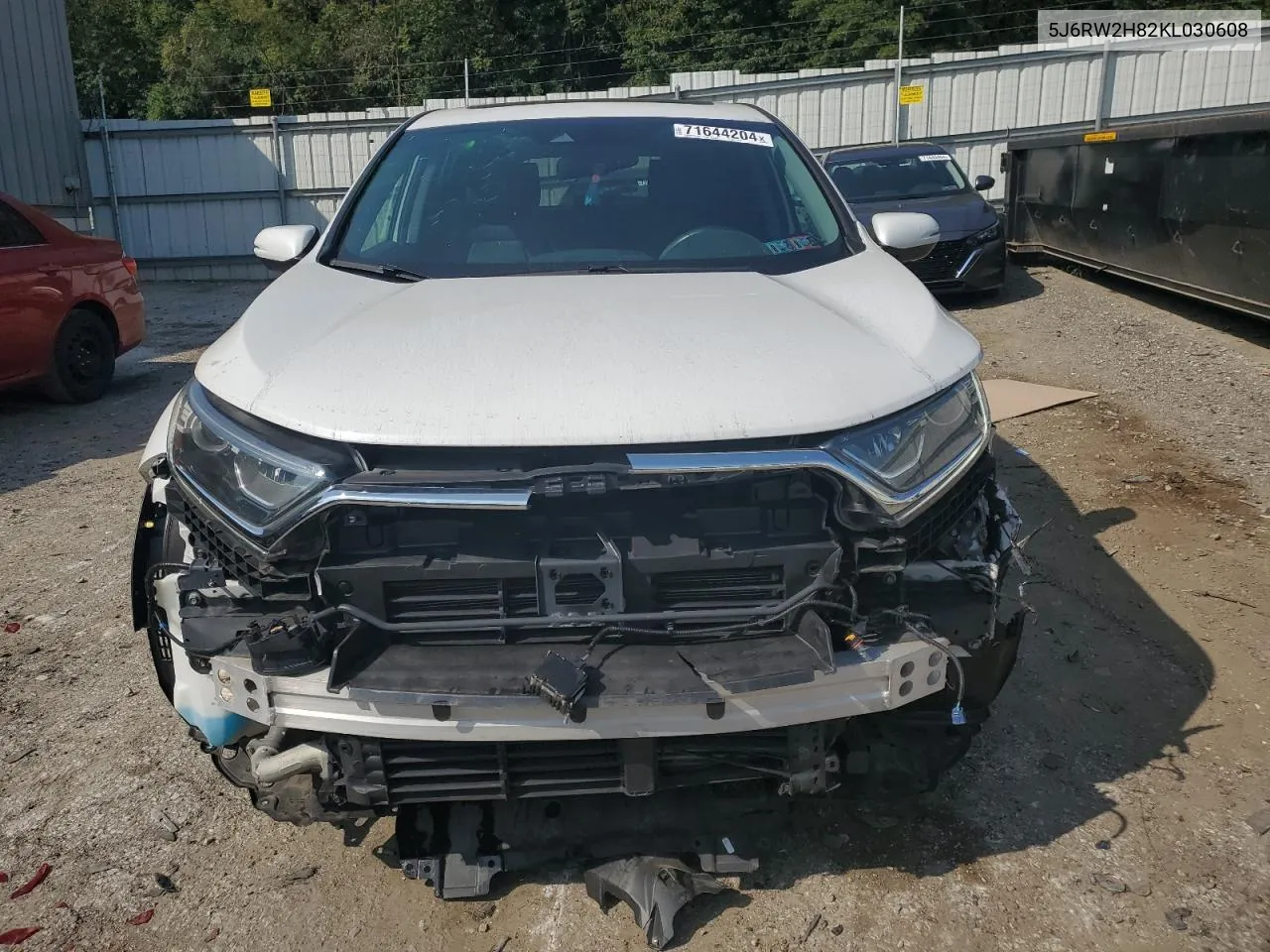 2019 Honda Cr-V Exl VIN: 5J6RW2H82KL030608 Lot: 71644204