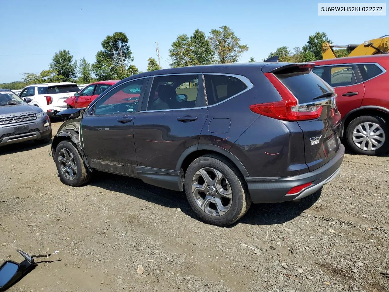 2019 Honda Cr-V Ex VIN: 5J6RW2H52KL022272 Lot: 71653954