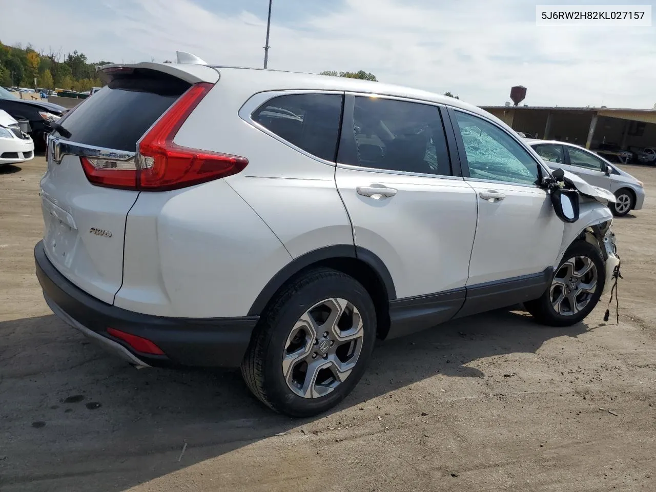 5J6RW2H82KL027157 2019 Honda Cr-V Exl