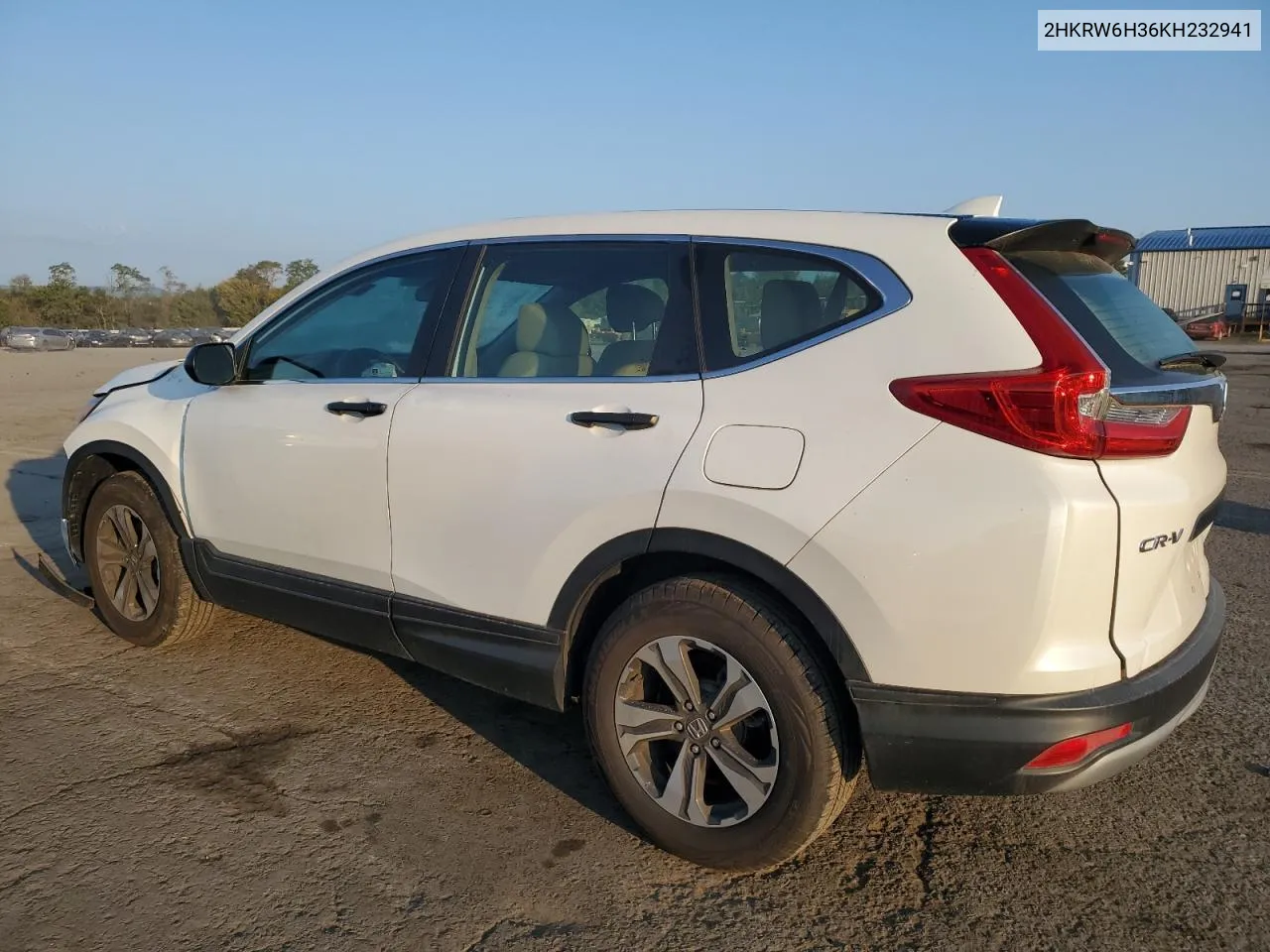 2019 Honda Cr-V Lx VIN: 2HKRW6H36KH232941 Lot: 71729044