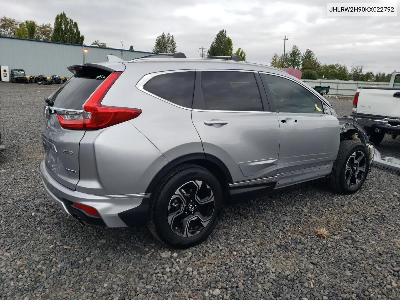 2019 Honda Cr-V Touring VIN: JHLRW2H90KX022792 Lot: 71729304