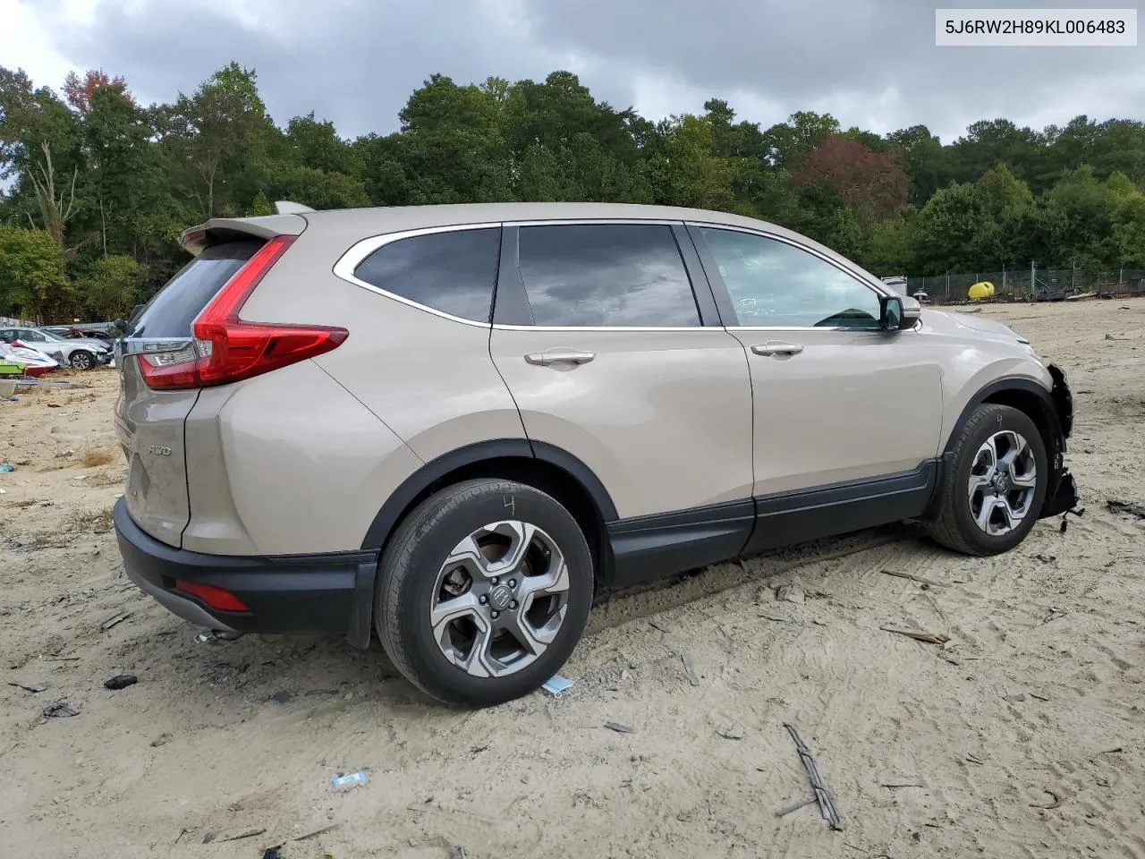 5J6RW2H89KL006483 2019 Honda Cr-V Exl