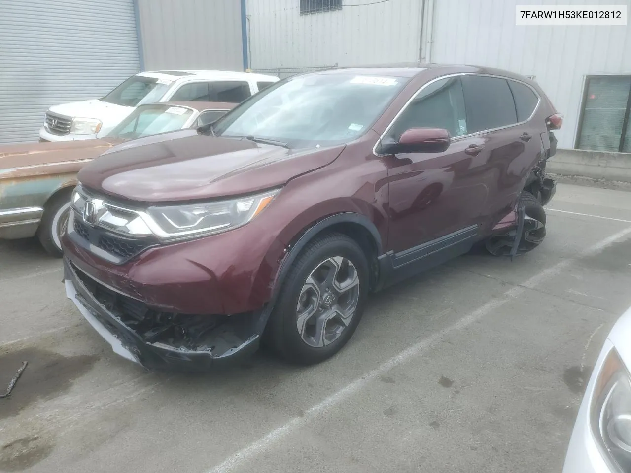 7FARW1H53KE012812 2019 Honda Cr-V Ex