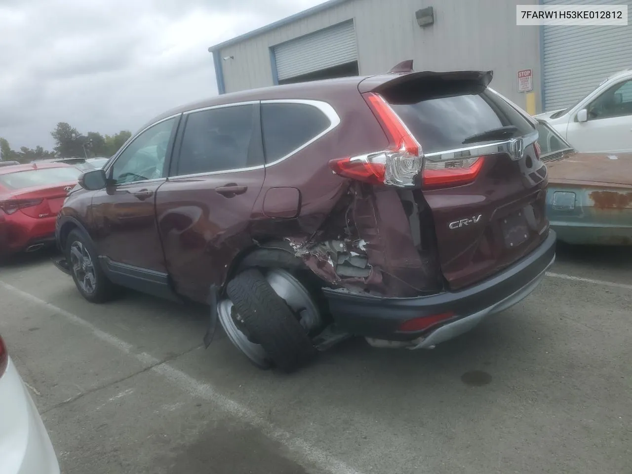 7FARW1H53KE012812 2019 Honda Cr-V Ex