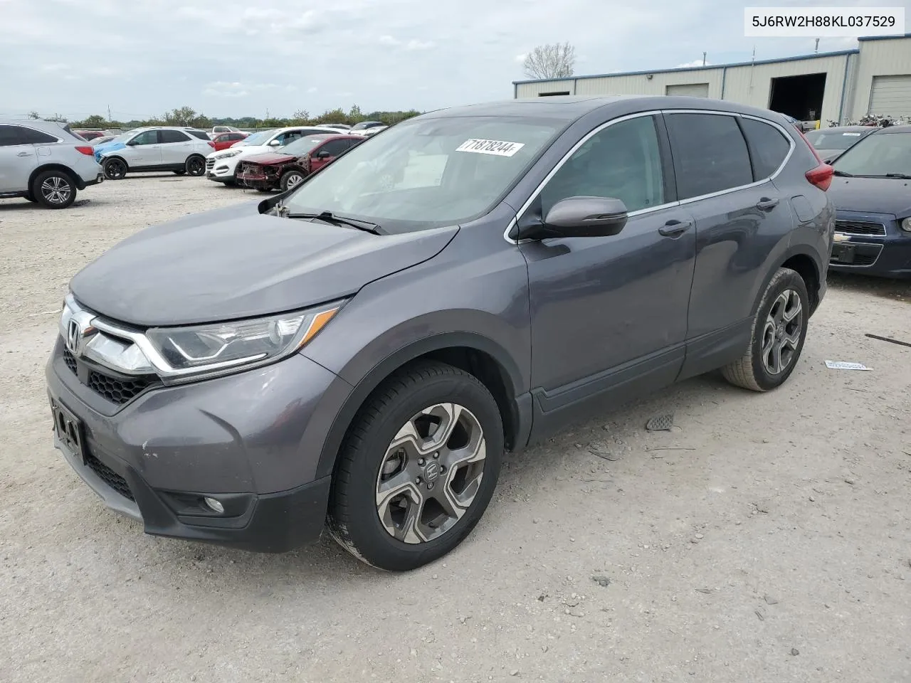 5J6RW2H88KL037529 2019 Honda Cr-V Exl