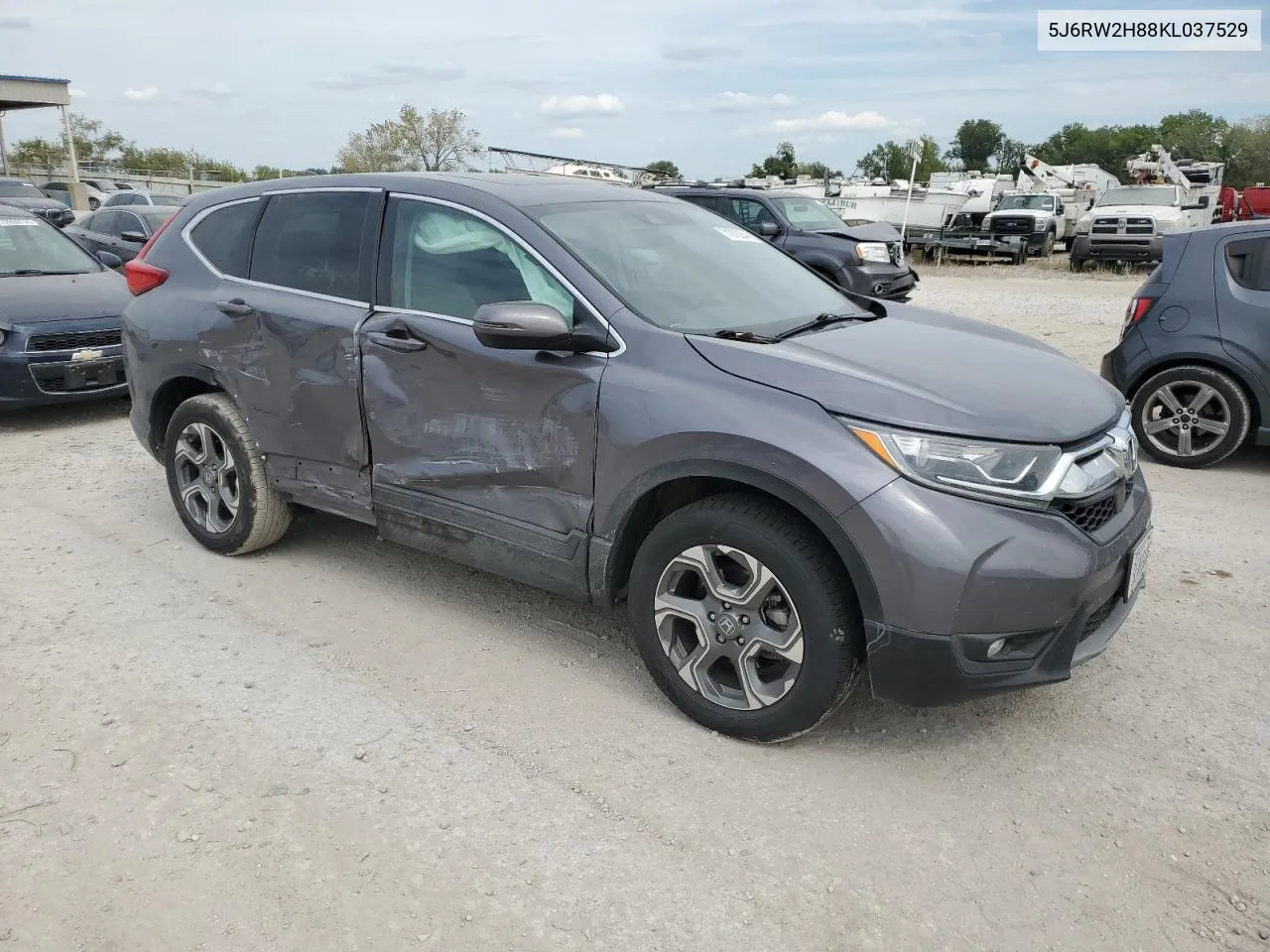 5J6RW2H88KL037529 2019 Honda Cr-V Exl