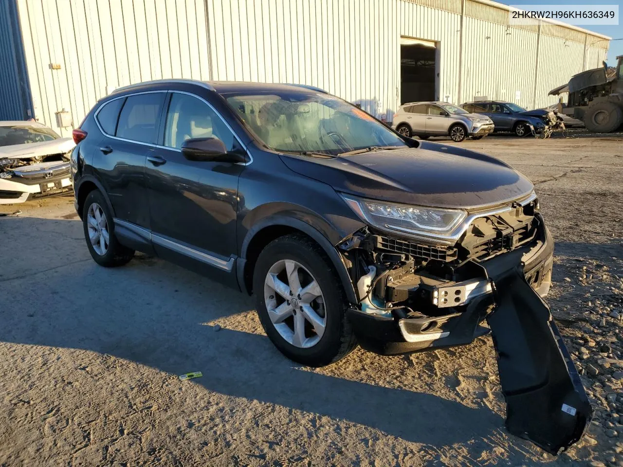 2019 Honda Cr-V Touring VIN: 2HKRW2H96KH636349 Lot: 71938154