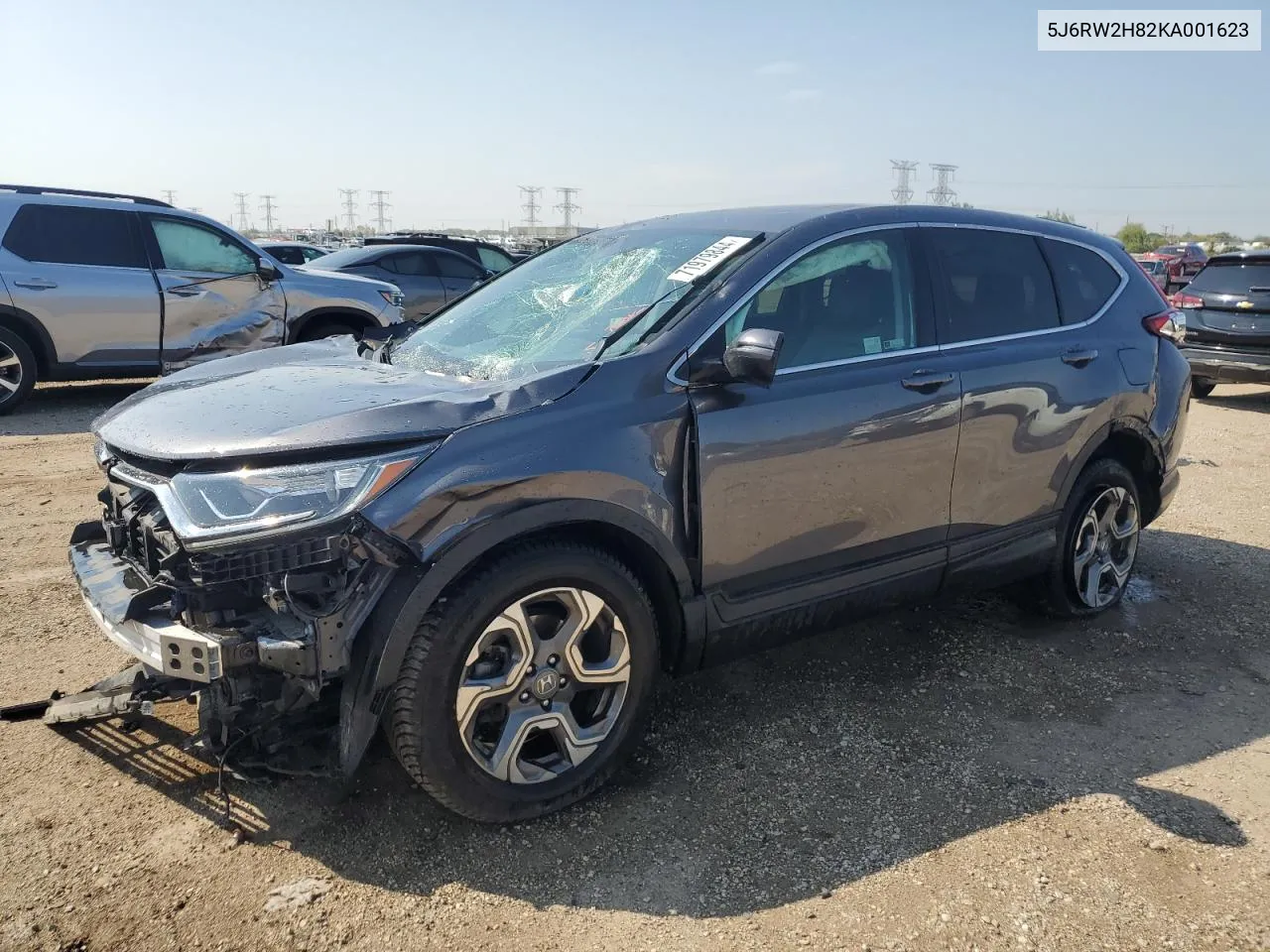 2019 Honda Cr-V Exl VIN: 5J6RW2H82KA001623 Lot: 71979844