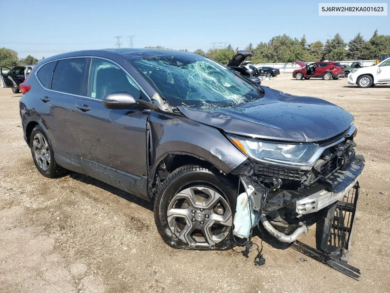 2019 Honda Cr-V Exl VIN: 5J6RW2H82KA001623 Lot: 71979844