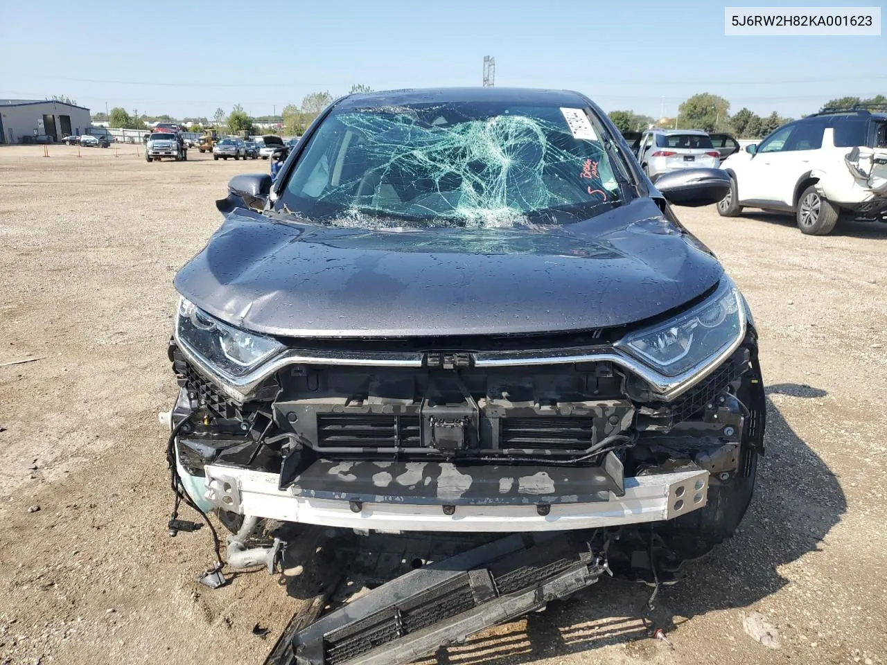 5J6RW2H82KA001623 2019 Honda Cr-V Exl