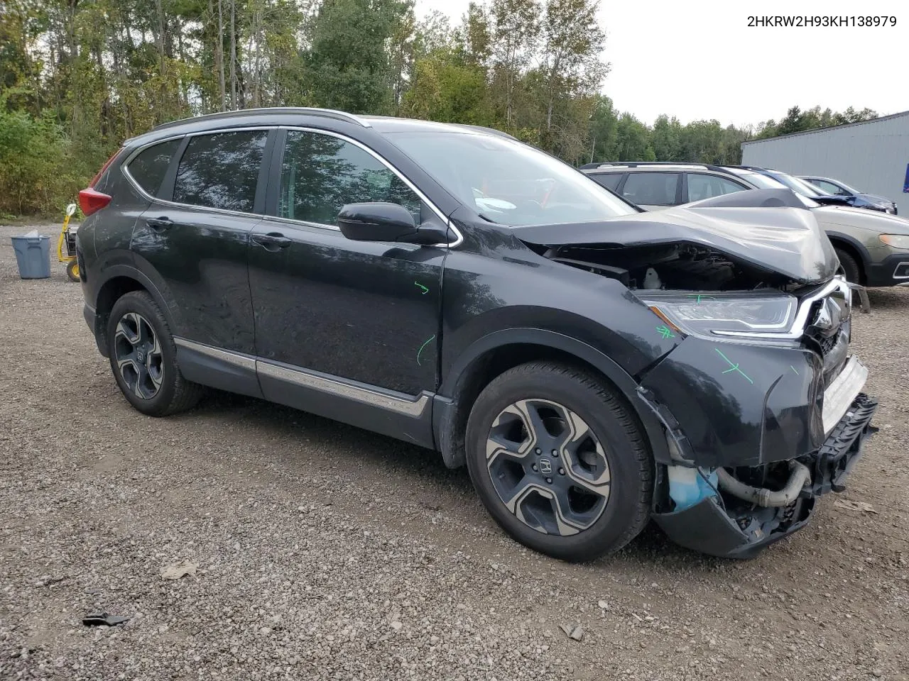 2019 Honda Cr-V Touring VIN: 2HKRW2H93KH138979 Lot: 71991974