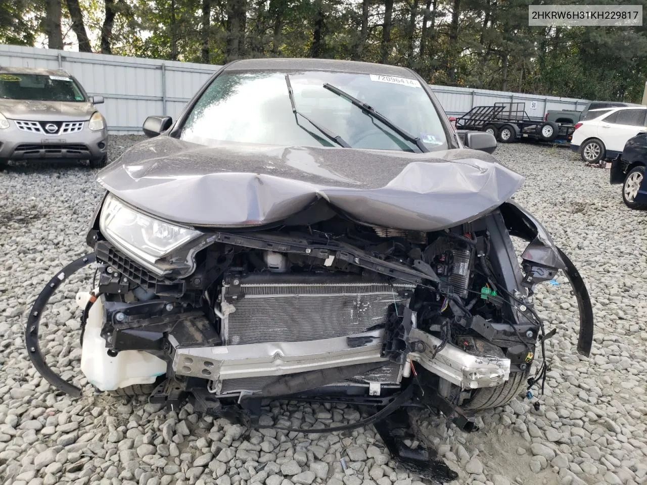 2HKRW6H31KH229817 2019 Honda Cr-V Lx