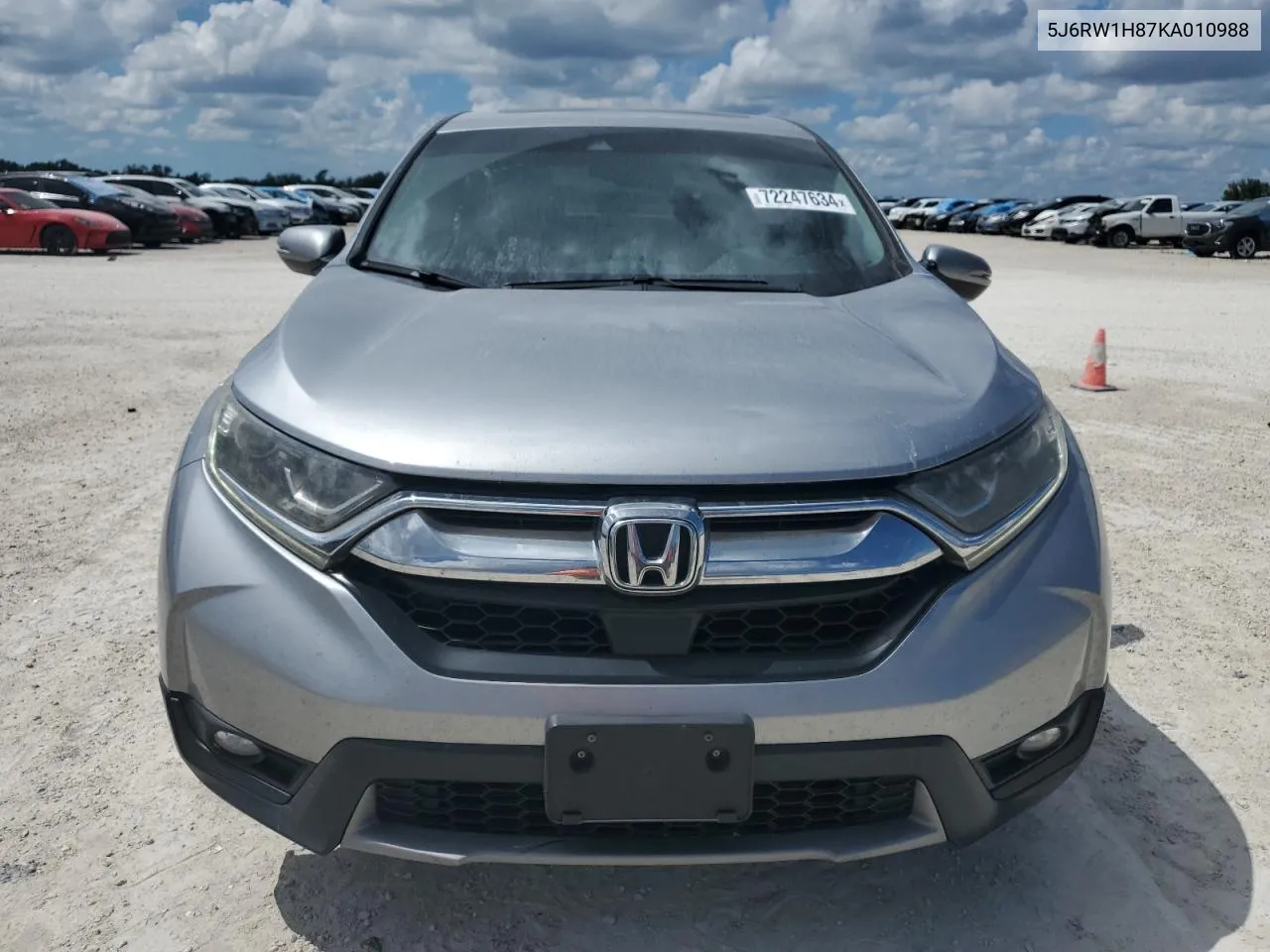 5J6RW1H87KA010988 2019 Honda Cr-V Exl