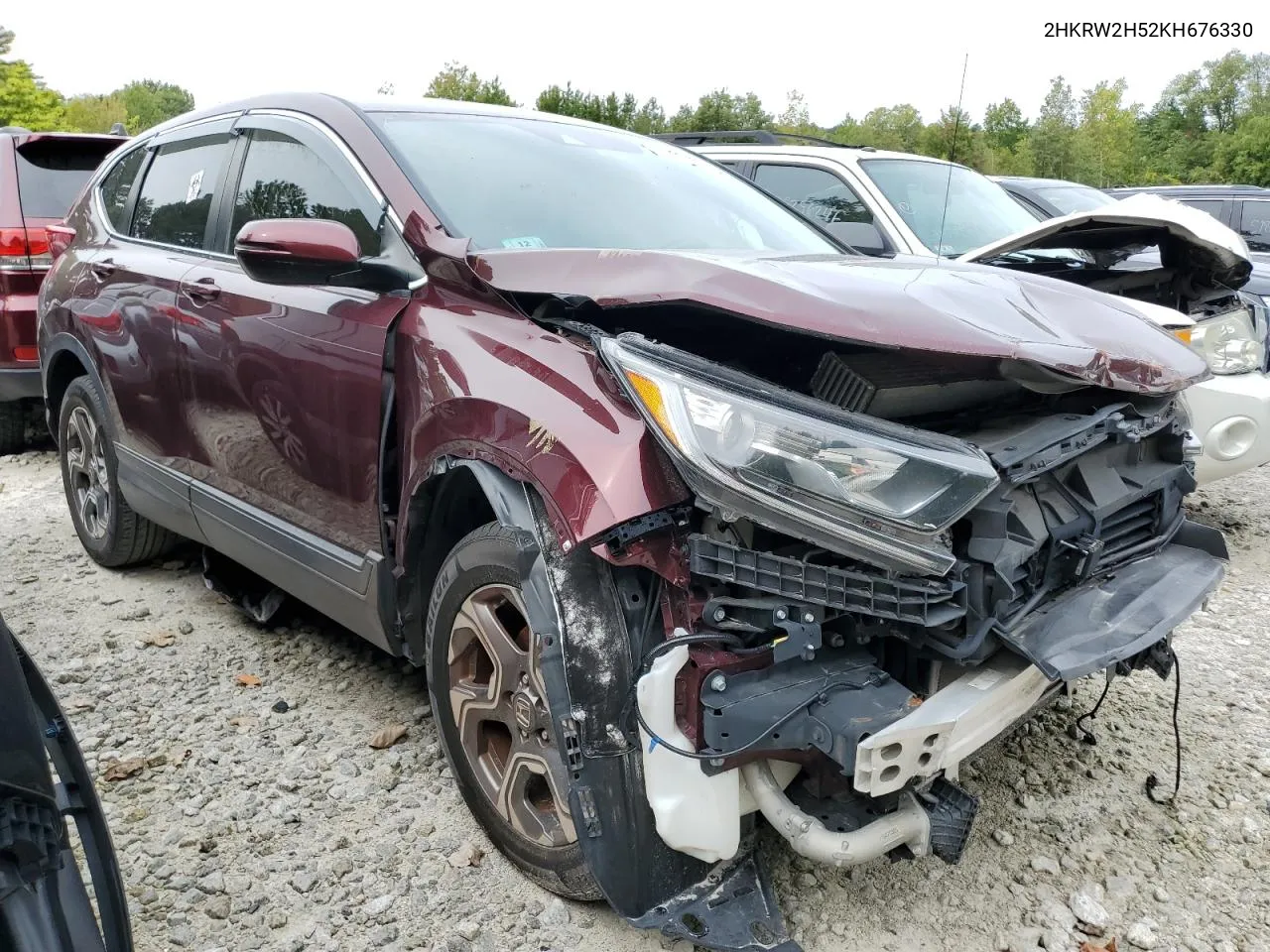 2HKRW2H52KH676330 2019 Honda Cr-V Ex