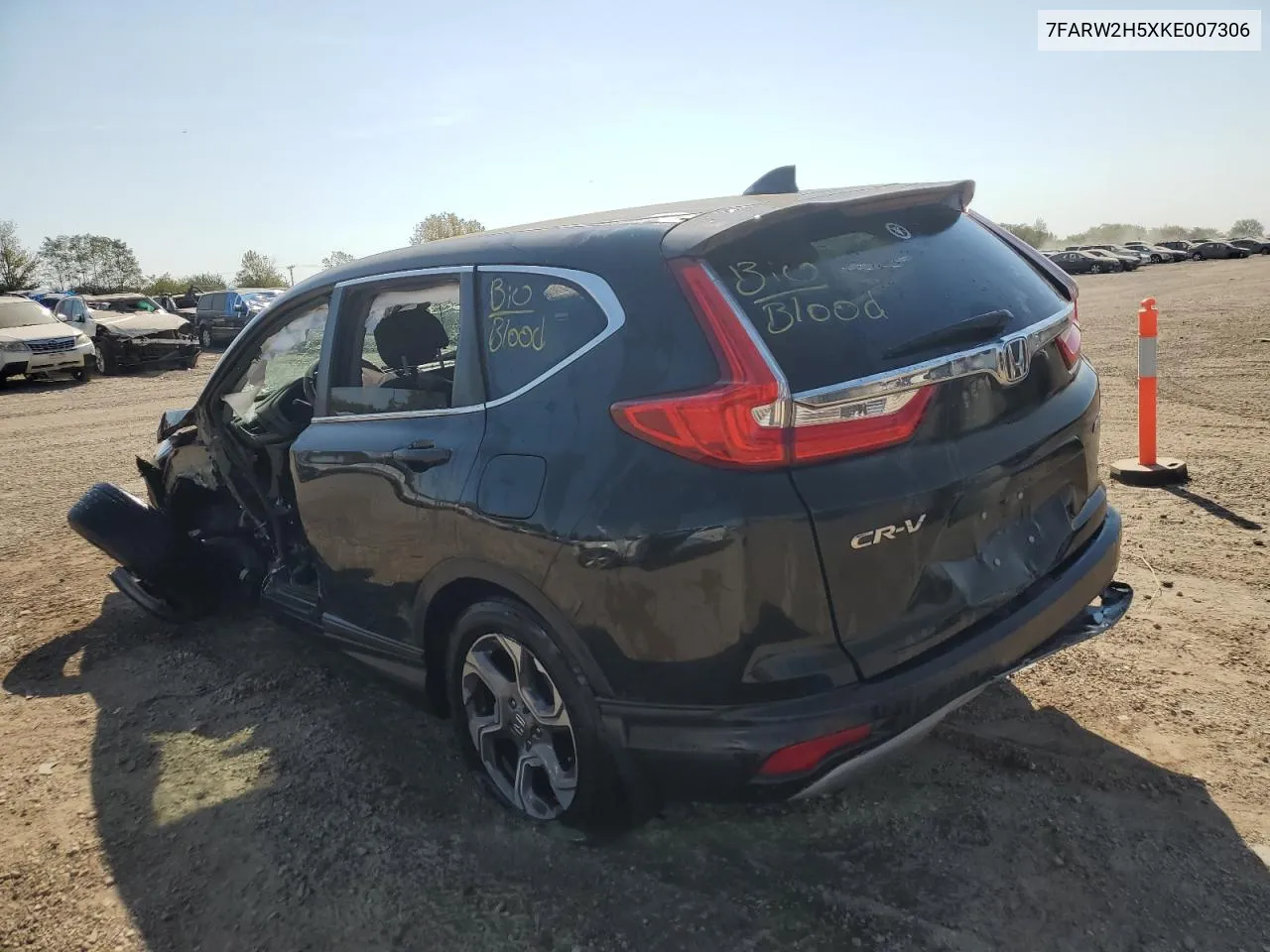 7FARW2H5XKE007306 2019 Honda Cr-V Ex