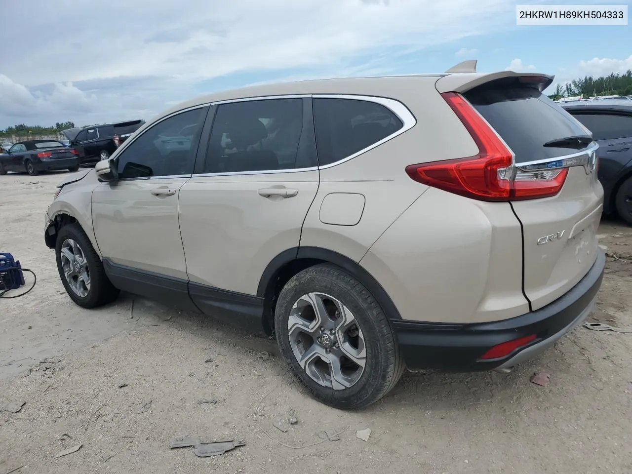 2HKRW1H89KH504333 2019 Honda Cr-V Exl