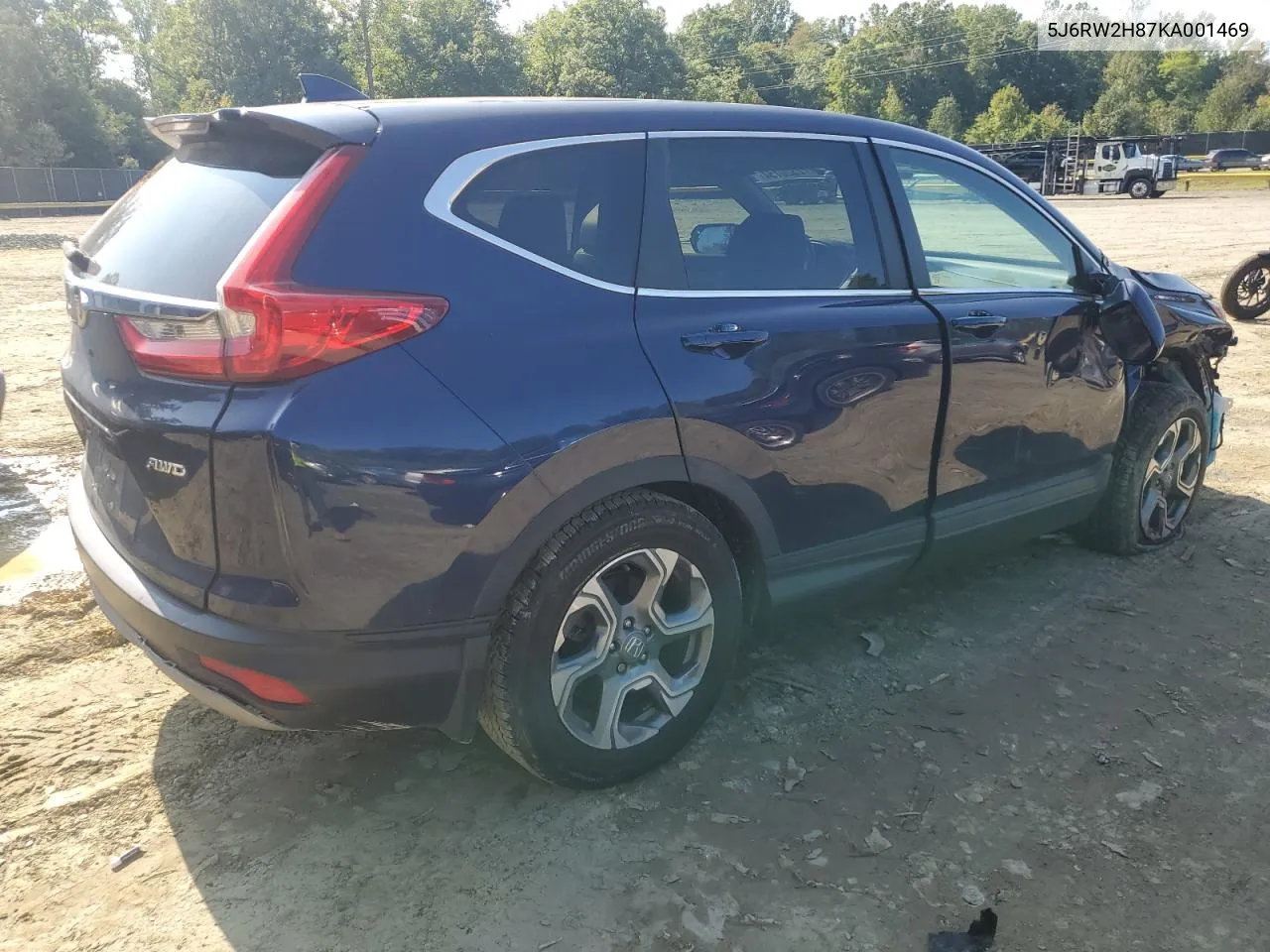 5J6RW2H87KA001469 2019 Honda Cr-V Exl