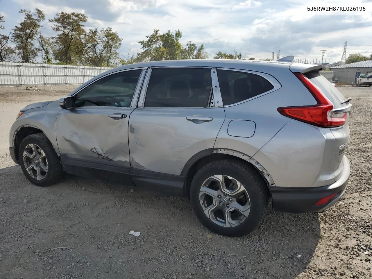 2019 Honda Cr-V Exl VIN: 5J6RW2H87KL026196 Lot: 72378674