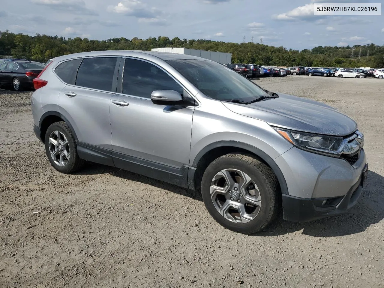 5J6RW2H87KL026196 2019 Honda Cr-V Exl