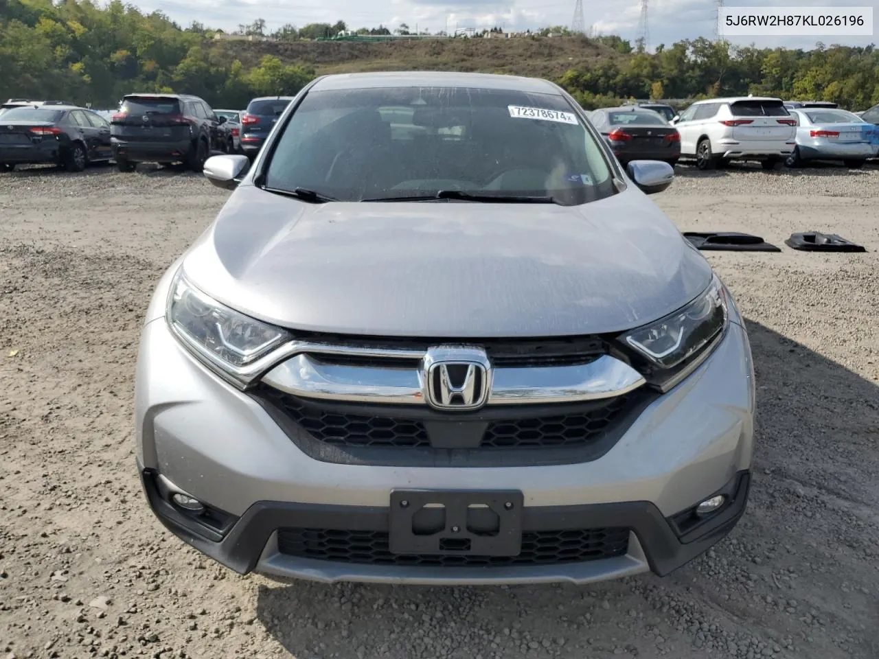 5J6RW2H87KL026196 2019 Honda Cr-V Exl