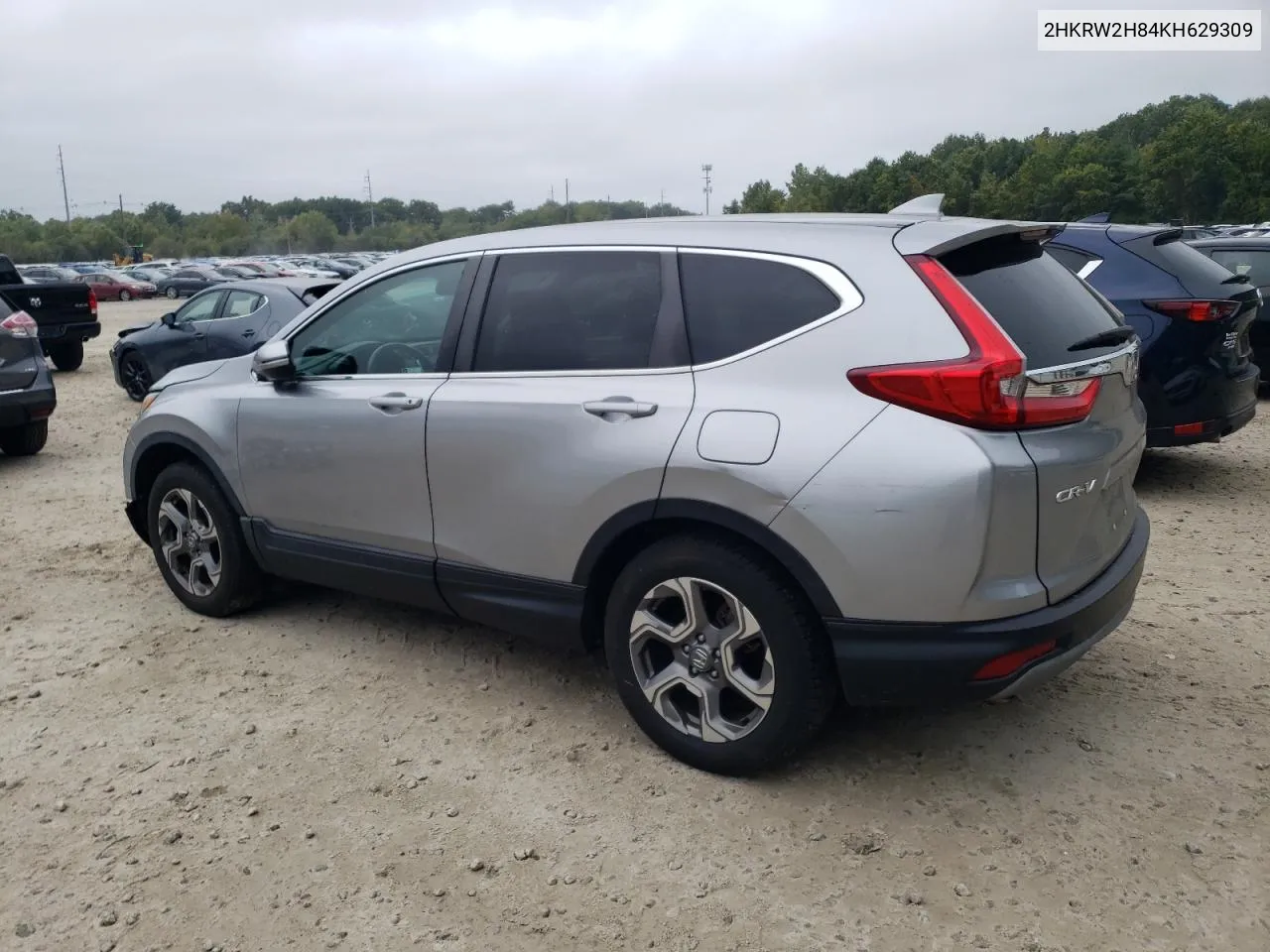 2019 Honda Cr-V Exl VIN: 2HKRW2H84KH629309 Lot: 72411394