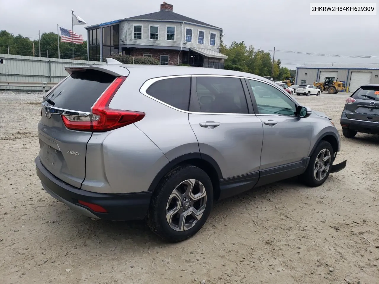 2019 Honda Cr-V Exl VIN: 2HKRW2H84KH629309 Lot: 72411394