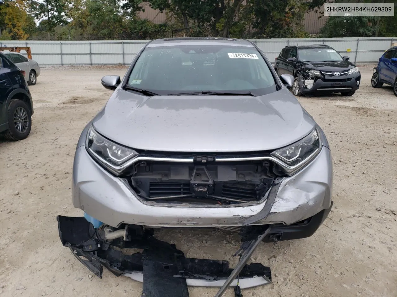 2HKRW2H84KH629309 2019 Honda Cr-V Exl