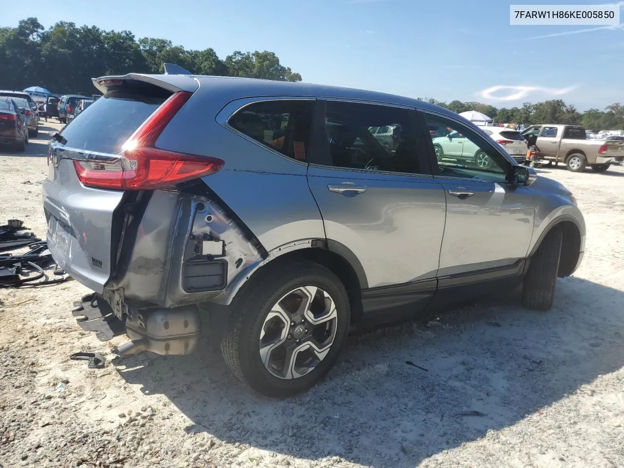 2019 Honda Cr-V Exl VIN: 7FARW1H86KE005850 Lot: 72464574