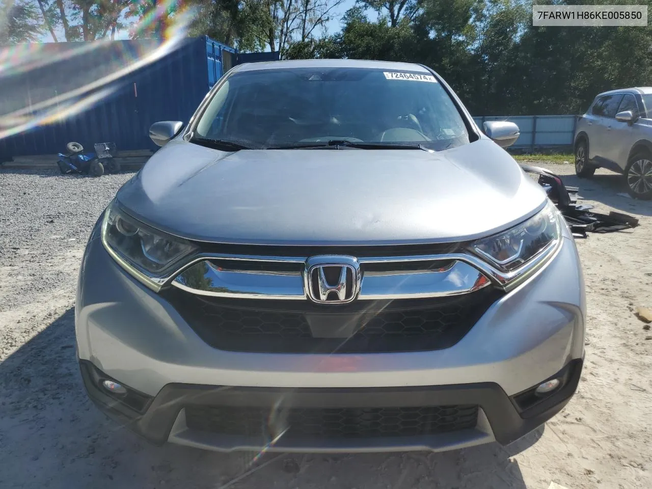 2019 Honda Cr-V Exl VIN: 7FARW1H86KE005850 Lot: 72464574