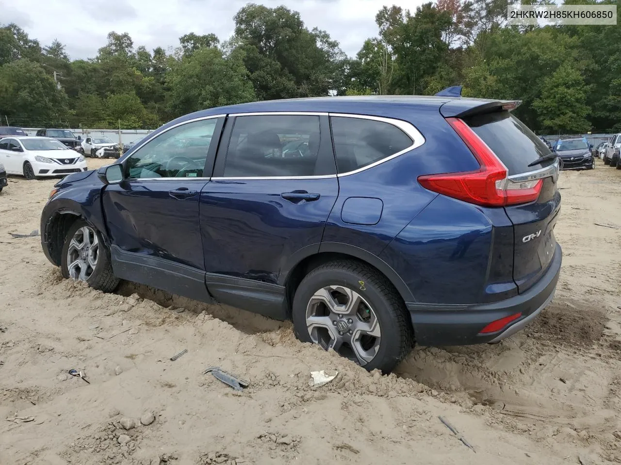 2019 Honda Cr-V Exl VIN: 2HKRW2H85KH606850 Lot: 72476514