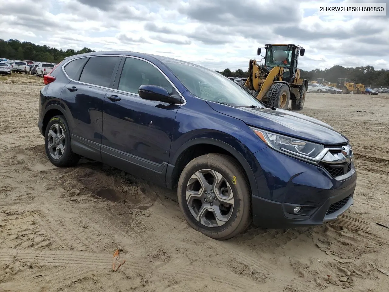 2019 Honda Cr-V Exl VIN: 2HKRW2H85KH606850 Lot: 72476514