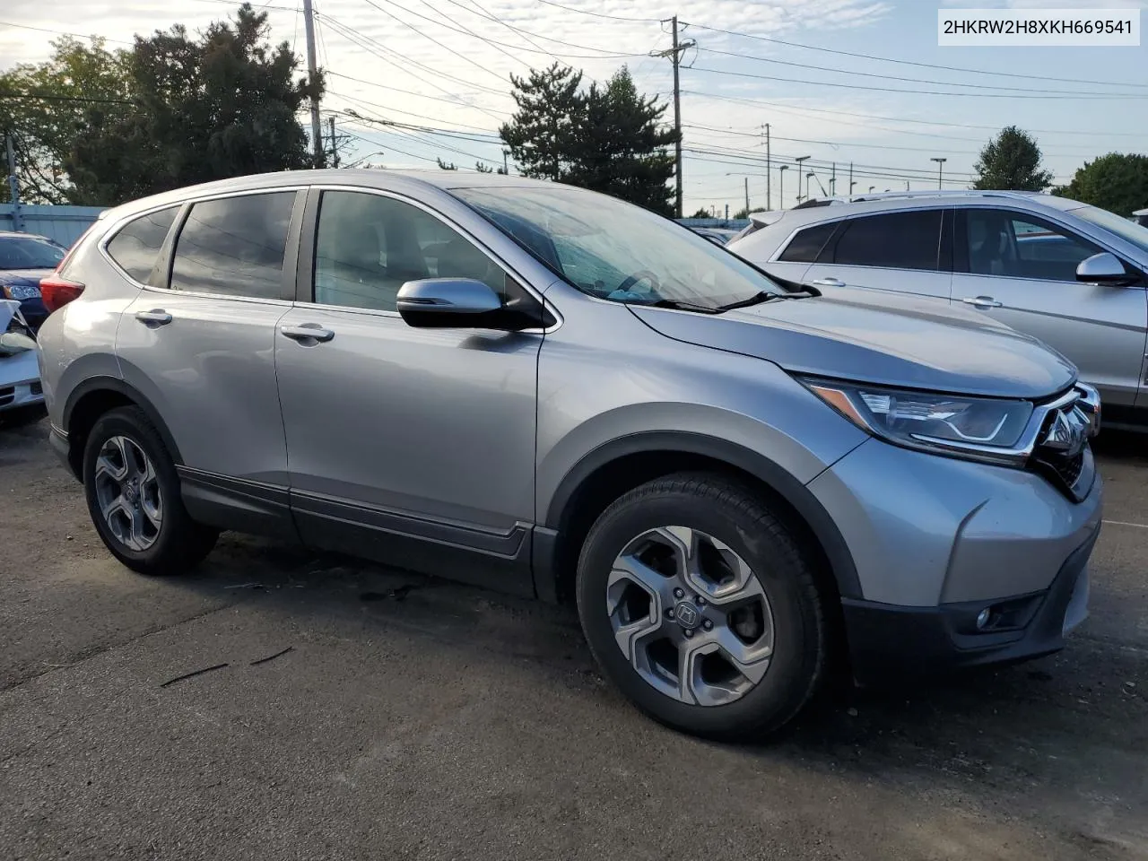 2HKRW2H8XKH669541 2019 Honda Cr-V Exl