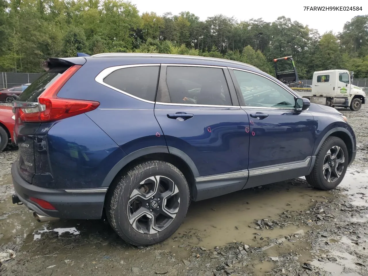 2019 Honda Cr-V Touring VIN: 7FARW2H99KE024584 Lot: 72514484