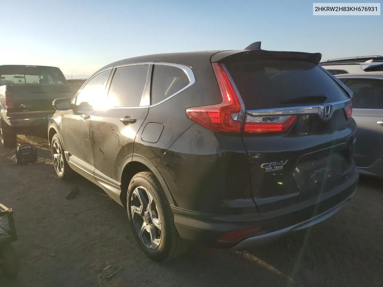 2019 Honda Cr-V Exl VIN: 2HKRW2H83KH676931 Lot: 72525194