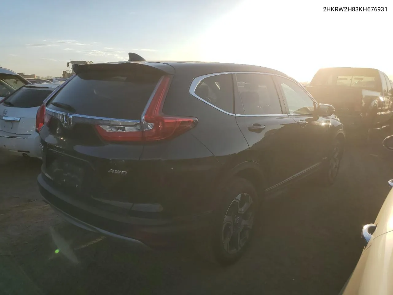 2019 Honda Cr-V Exl VIN: 2HKRW2H83KH676931 Lot: 72525194