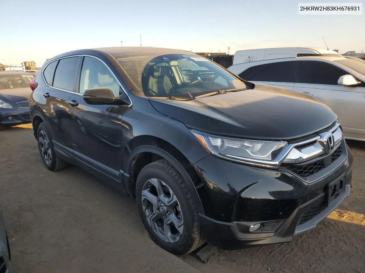 2019 Honda Cr-V Exl VIN: 2HKRW2H83KH676931 Lot: 72525194