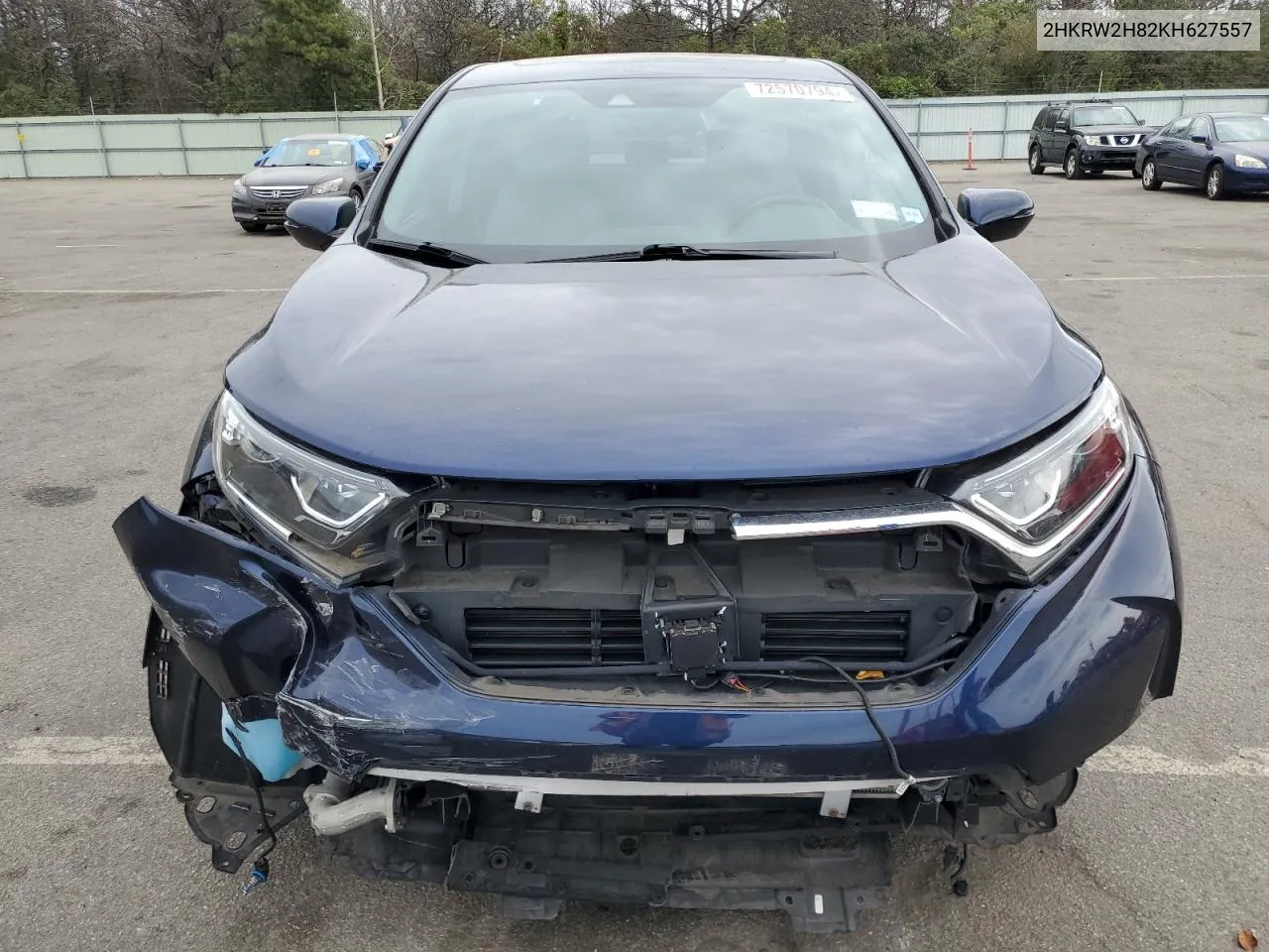 2HKRW2H82KH627557 2019 Honda Cr-V Exl